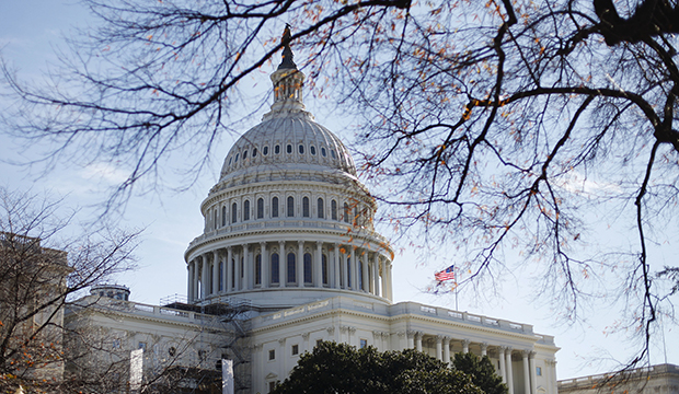 The U.S. Capitol Building is seen in Washington. (Pablo Martinez Monsivais)