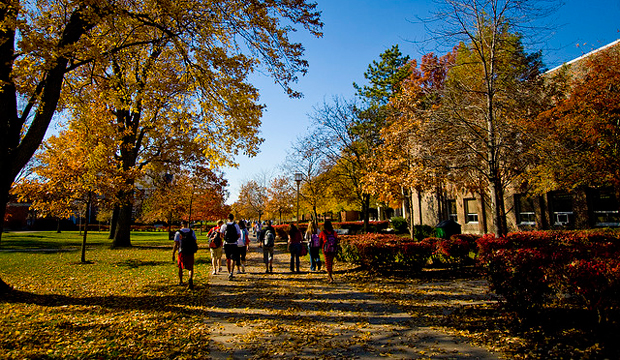 One important change over the past decade has been the steep decline in state appropriations and financial support for public universities, colleges, and training centers, in which approximately 70 percent of all higher-education students are enrolled. (flickr/Ken Colwell)