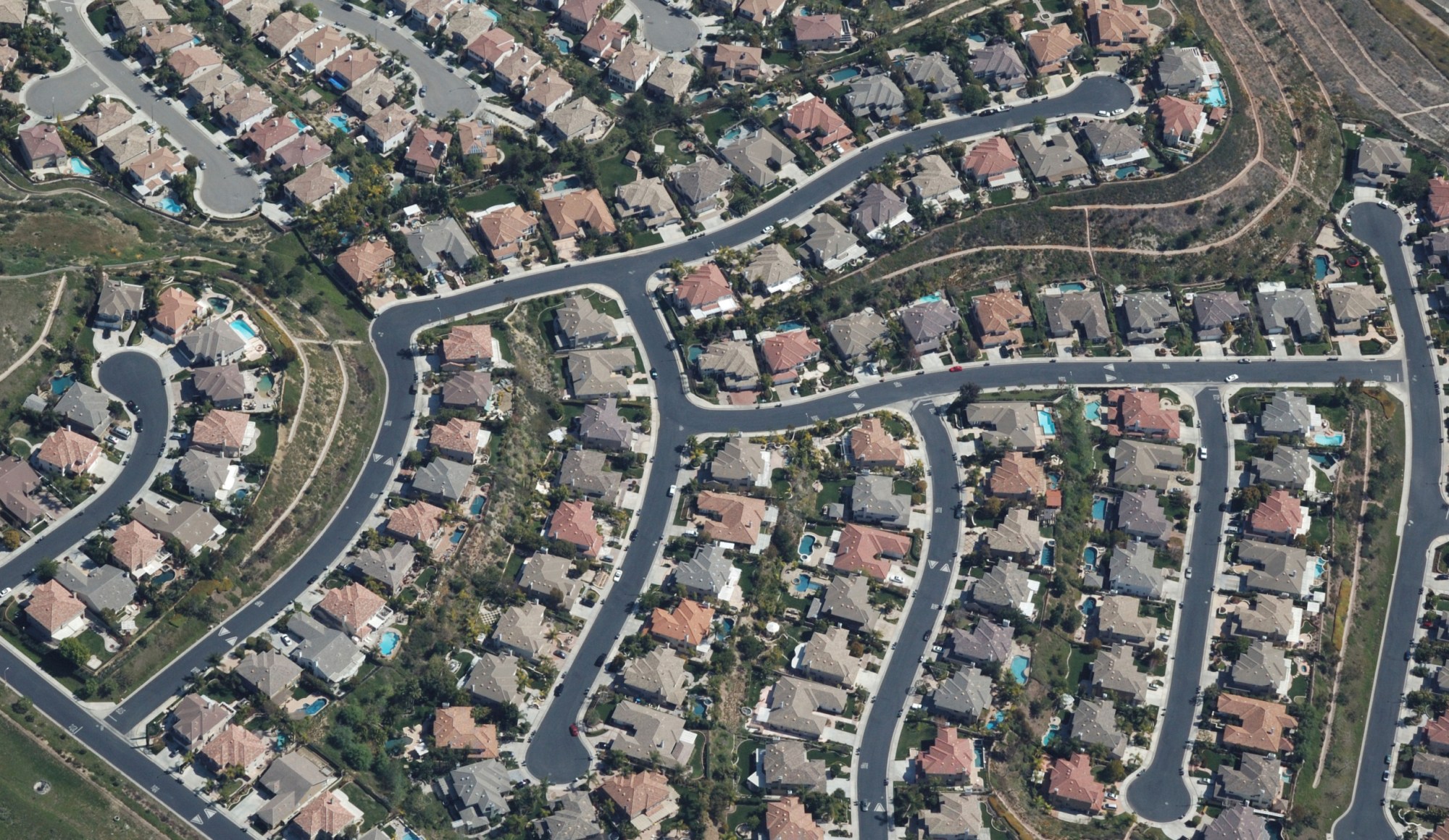 A housing development in Orange County, California. (iStockphoto)