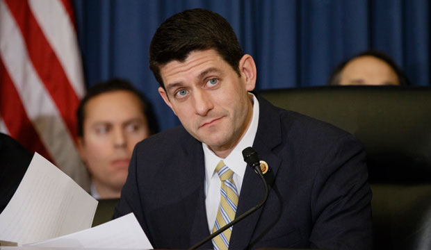 House Budget Committee Chairman Rep. Paul Ryan (R-WI) listens on Capitol Hill in Washington. (AP/J. Scott Applewhite)