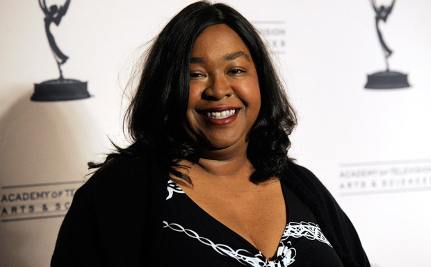 Shonda Rhimes arrives at the Academy of Television Arts & Sciences' Third Annual Television Academy Honors in Beverly Hills, California, Wednesday, May 5, 2010. (AP/Chris Pizzello)