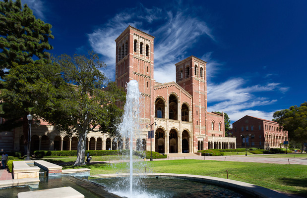 Royce Hall is seen at University of California, Los Angeles.