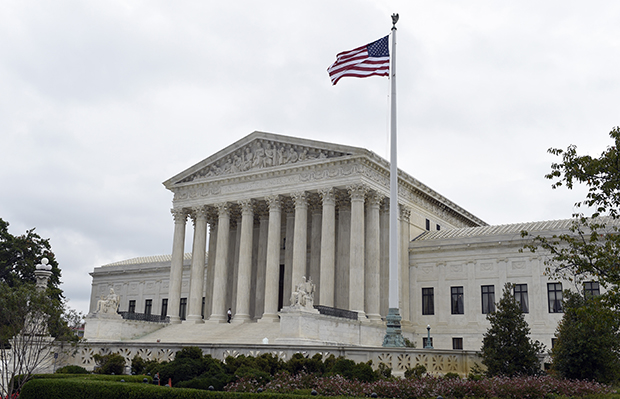 The Supreme Court is shown in Washington, October 3, 2014. (AP/Susan Walsh)
