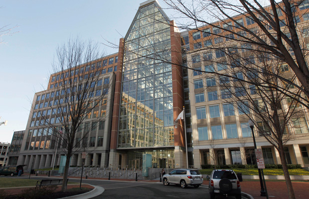 The U.S. Patent and Trademark Office is seen in Alexandria, Virginia, in February 2011. (AP/Alex Brandon)