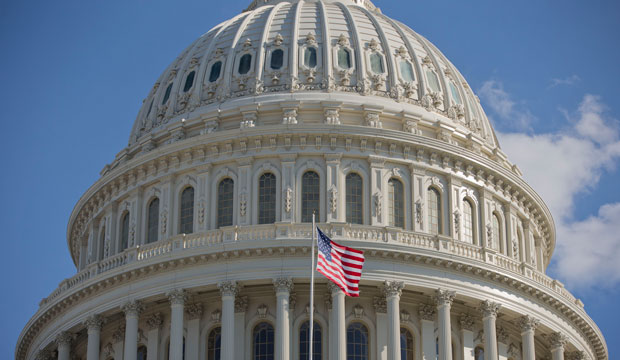 The dome of the Capitol is seen in on Capitol Hill in Washington, January 2014. (AP/Pablo Martinez Monsivais)