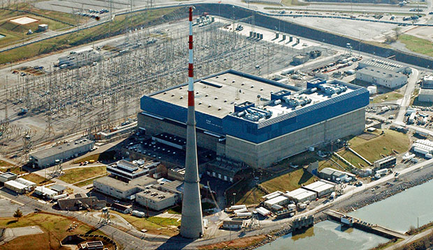 The Tennessee Valley Authority's Browns Ferry Nuclear Plant near Athens, Alabama, is seen in March 2008. (AP/Jay Reeves)