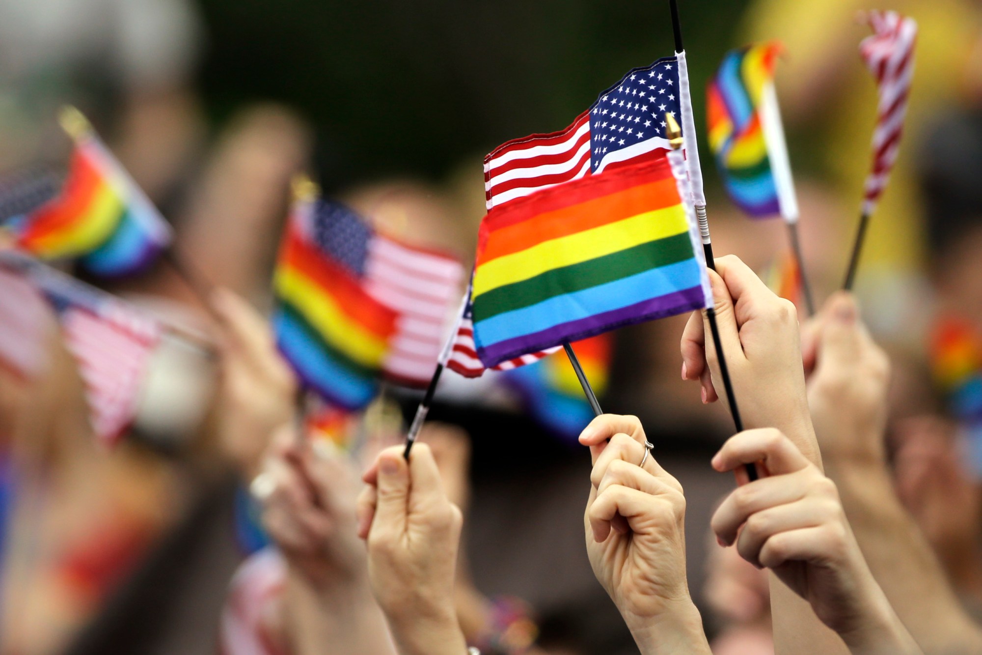 The U.S. Department of State’s recently included same-sex partners as a family reunification refugee priority category, improving access to the refugee program for LGBT families. (AP/Matt Rourke)