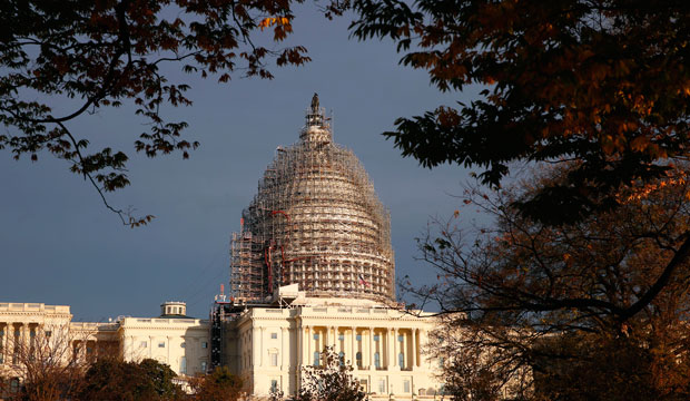 The Capitol dome is seen in Washington, D.C., on November 22, 2015. (AP/Alex Brandon)