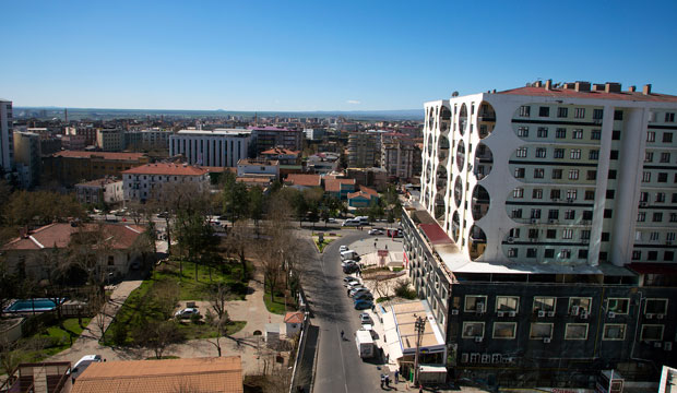 A view of Diyarbakır, the largest majority-Kurdish city in southeastern Turkey. (CAP/Andrew Satter)