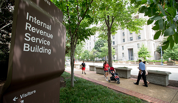 The Internal Revenue Service Building, is seen on August 19, 2015, in Washington. (AP/Andrew Harnik)
