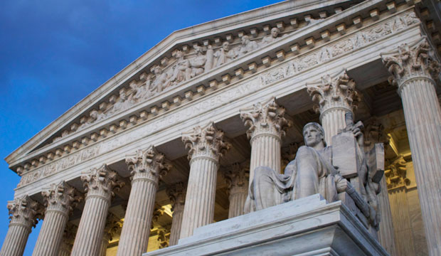 The U.S. Supreme Court building is seen in Washington on February 13, 2016. (AP/Jon Elswick)