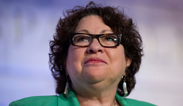 U.S. Supreme Court Justice Sonia Sotomayor gives a talk in Washington, D.C., on June 1, 2016. (AP/Cliff Owen)