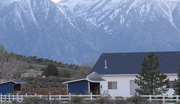 A ranch home is pictured in Nevada, April 21, 2016. (AP/Scott Sonner)