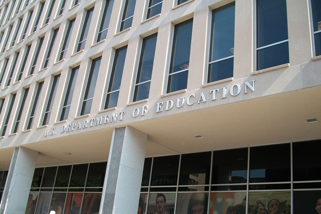 The U.S. Department of Education stands in Washington, D.C. (Flickr/ameadows)