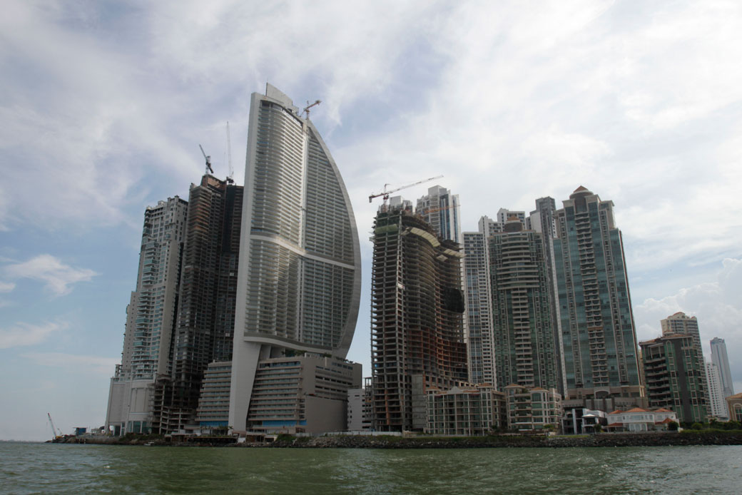 The Trump Ocean Club International Hotel and Tower is shown in Panama City, July 4, 2011. (AP/Arnulfo Franco)