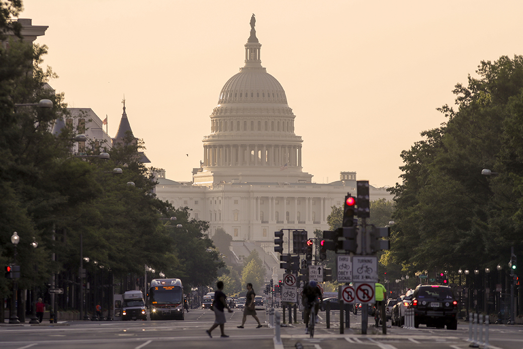 The Capitol in Washington is seen early on July 13, 2017. (AP/J. Scott Applewhite)