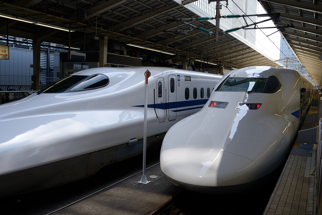 Seen is a railway station in Tokyo, March 2015. (Getty/Corbis/Frédéric Soltan)