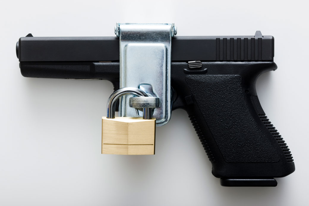 Safe storage laws, coupled with child access prevention laws and gun theft reporting requirements, keep lethal weapons from falling into the wrong hands and save lives. (Getty/Mike Kemp)