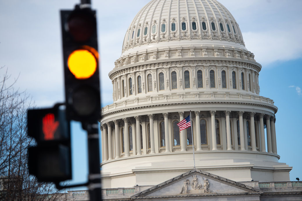 The U.S. Capitol Building, January 2019. (Getty/Saul Loeb)