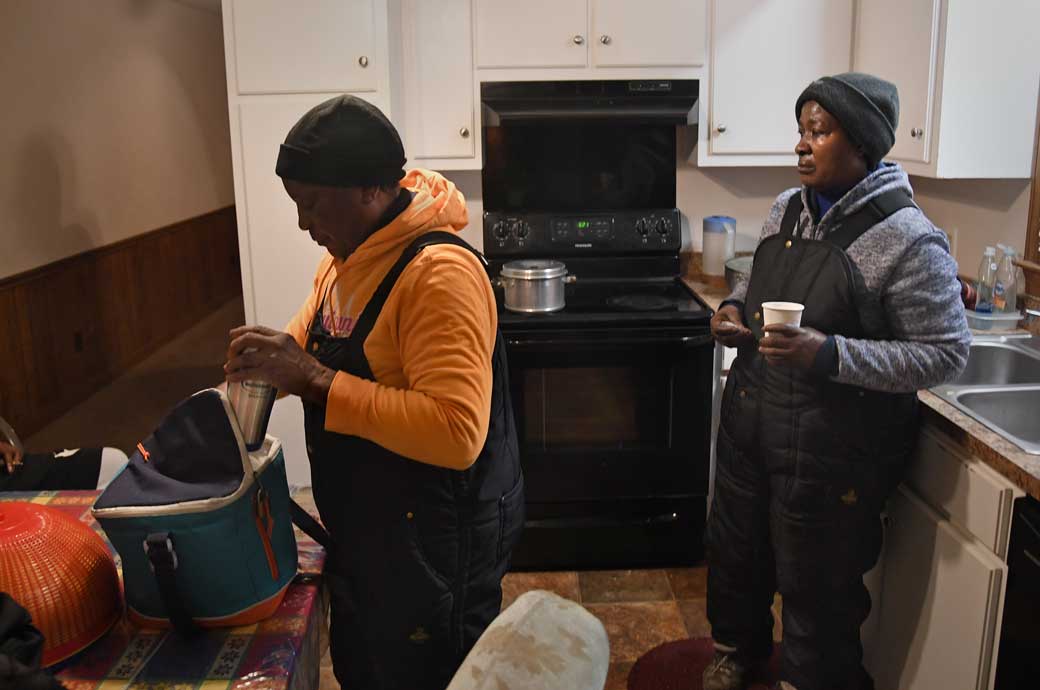 Haitian workers worry about TPS being eliminated, November 2018. (Getty/Michael S. Williamson)