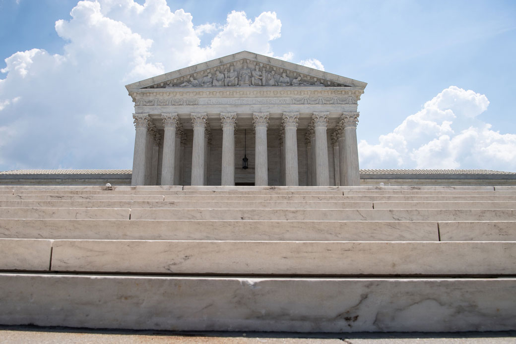 The U.S. Supreme Court in Washington, D.C., June 2019. (Getty/Nicholas Kamm)