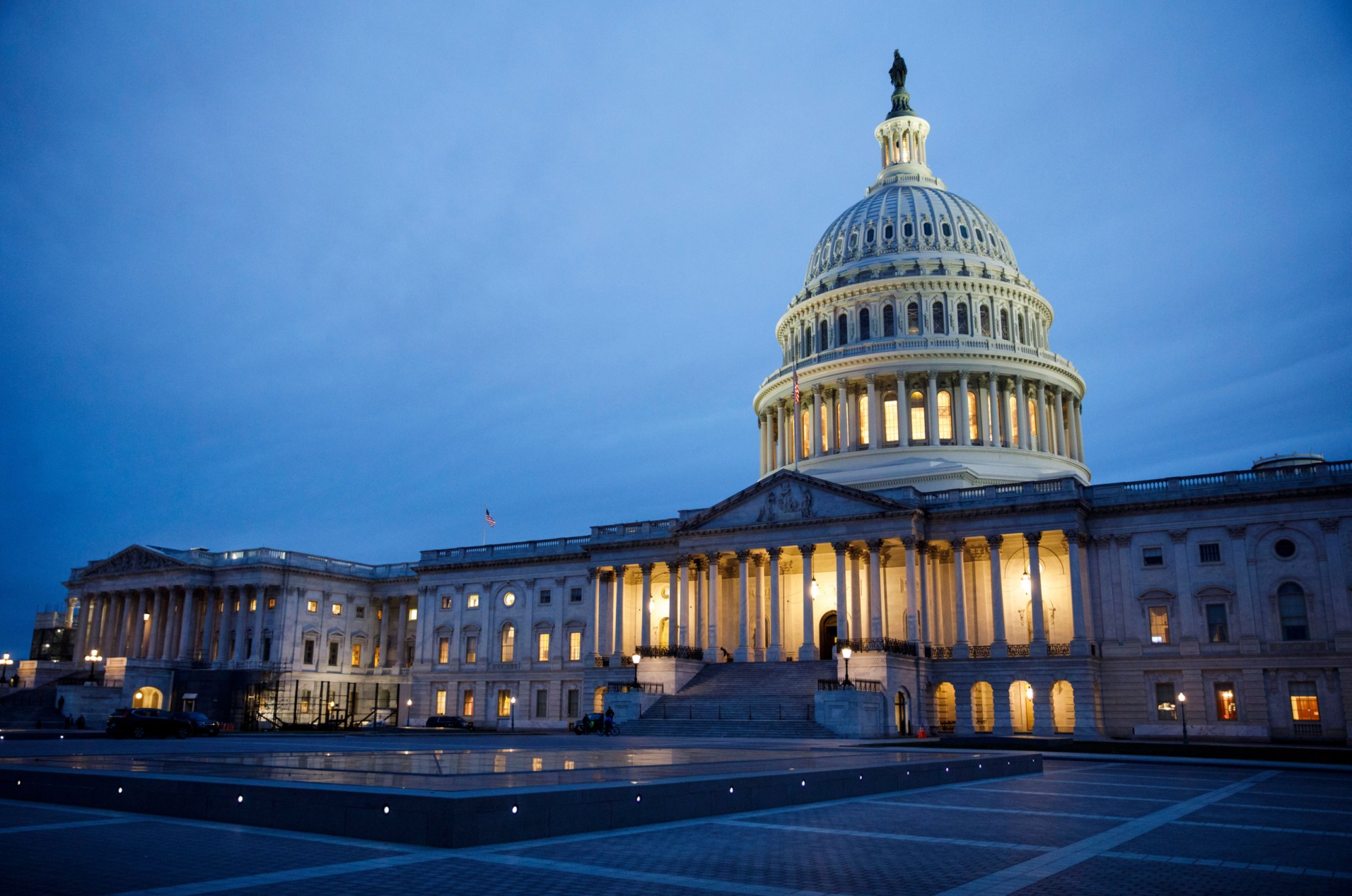 The U.S. Capitol Building in Washington D.C., March 2020. (Getty/Ting Shen)