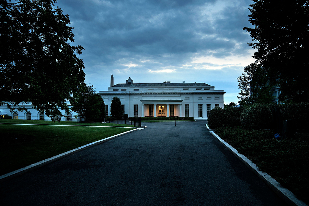 A view of the West Wing of the White House, May 27, 2017, in Washington. (Getty/Brendan Smialowski)