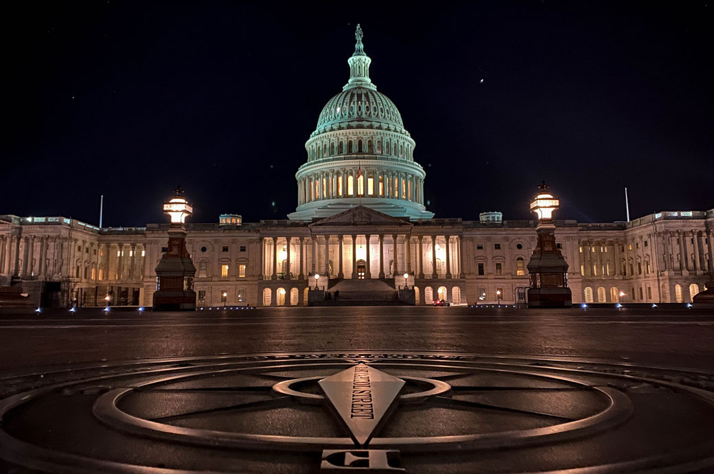 The U.S. Capitol in Washington, D.C., April 2020. (Getty/Yasin Ozturk)