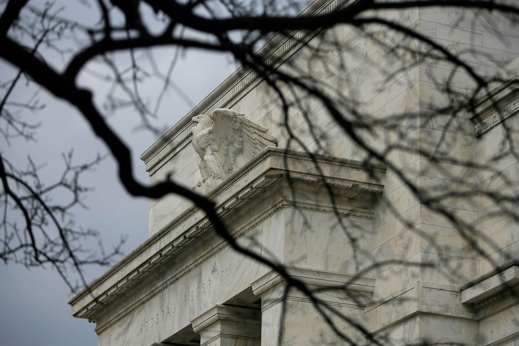  (The Federal Reserve building is seen in Washington, D.C., January 2008.)