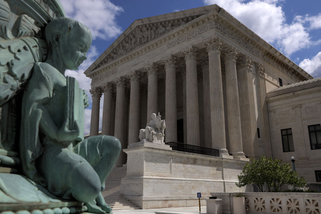 The U.S. Supreme Court building is seen on May 12, 2020, Washington, D.C. (Getty/Alex Wong)