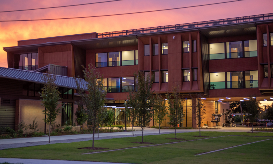 The new downtown Alexandria campus of Central Louisiana Technical Community College.