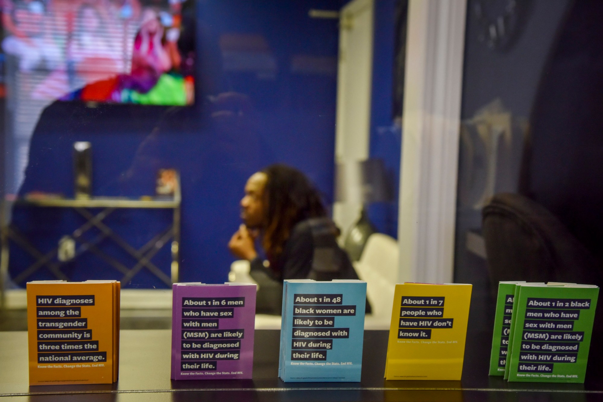 JACKSON, MS - JANUARY 22:
After missing recent appointments due to family emergencies, Jon'Aric Nathaniel, R, is waits from his clinical appointment at Open Arms Healthcare Center on Tuesday, January 22, 2019, in Jackson, MS.  According to its website, Open Arms is a clinic that provides healthcare for the 