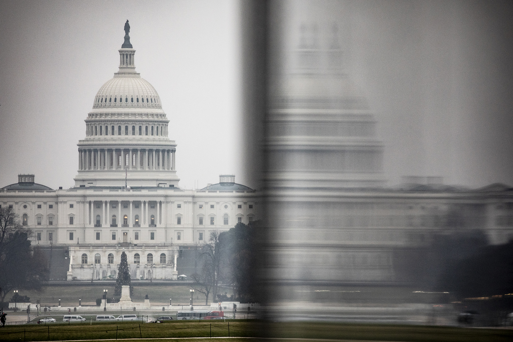 A view of the U.S. Capitol building