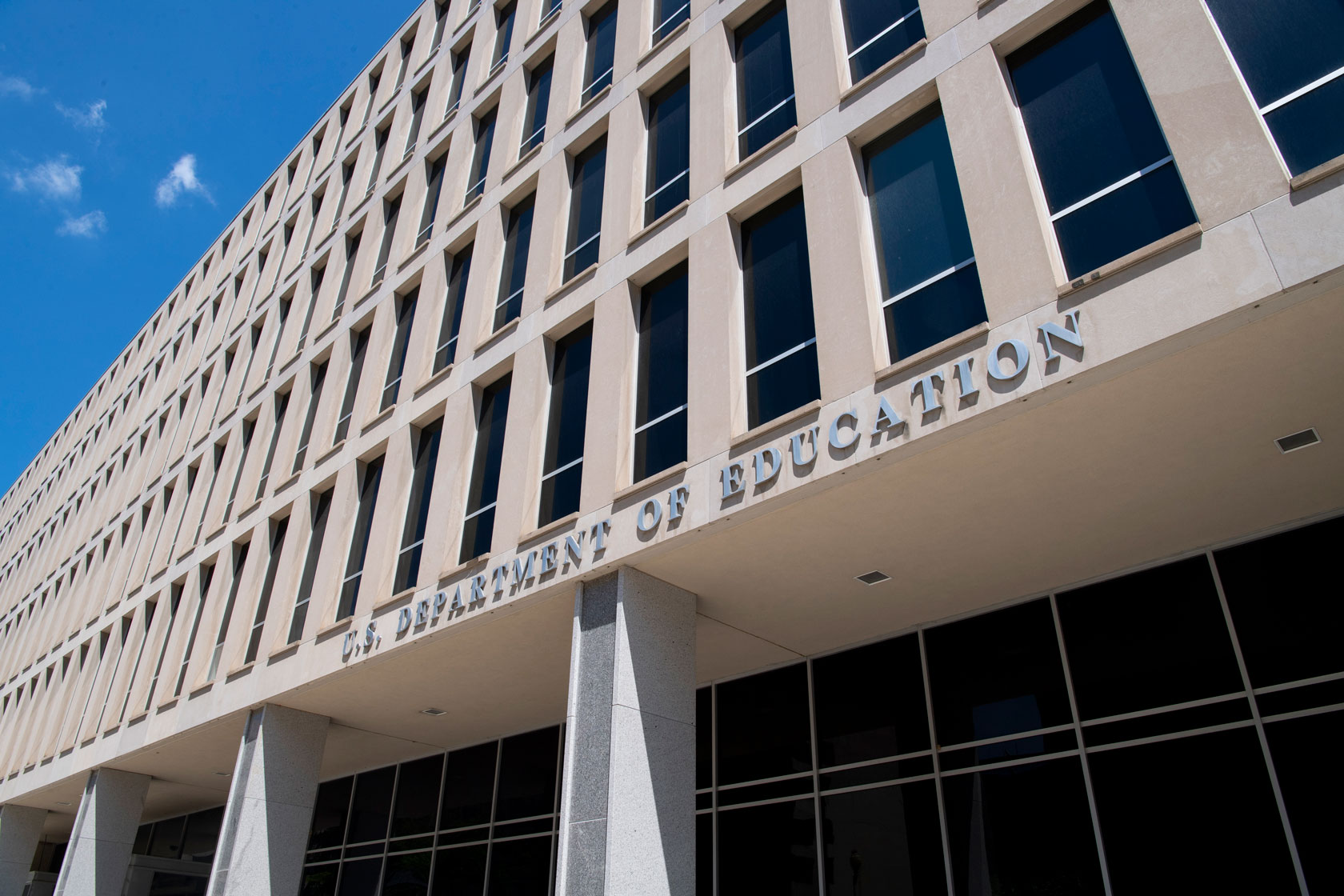 The U.S. Department of Education building is pictured in Washington, D.C.