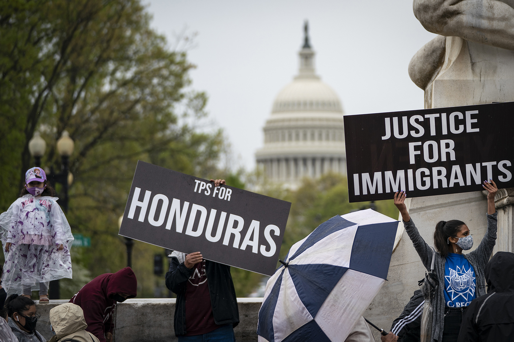 Rally in front of Capitol building