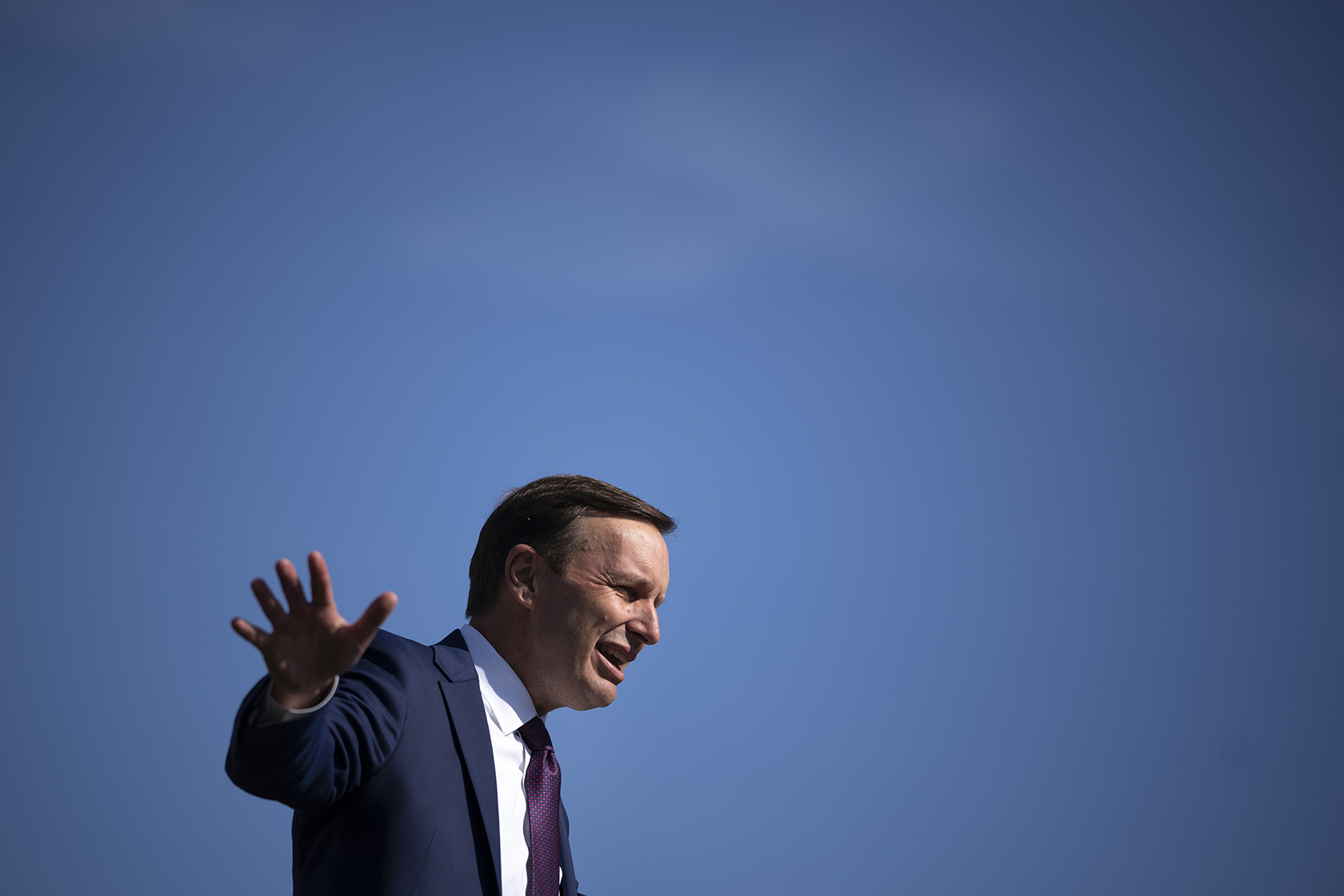 Sen. Chris Murphy (D-CT) speaks during a rally against gun violence outside the U.S. Capitol on June 6, 2022 in Washington, DC.
