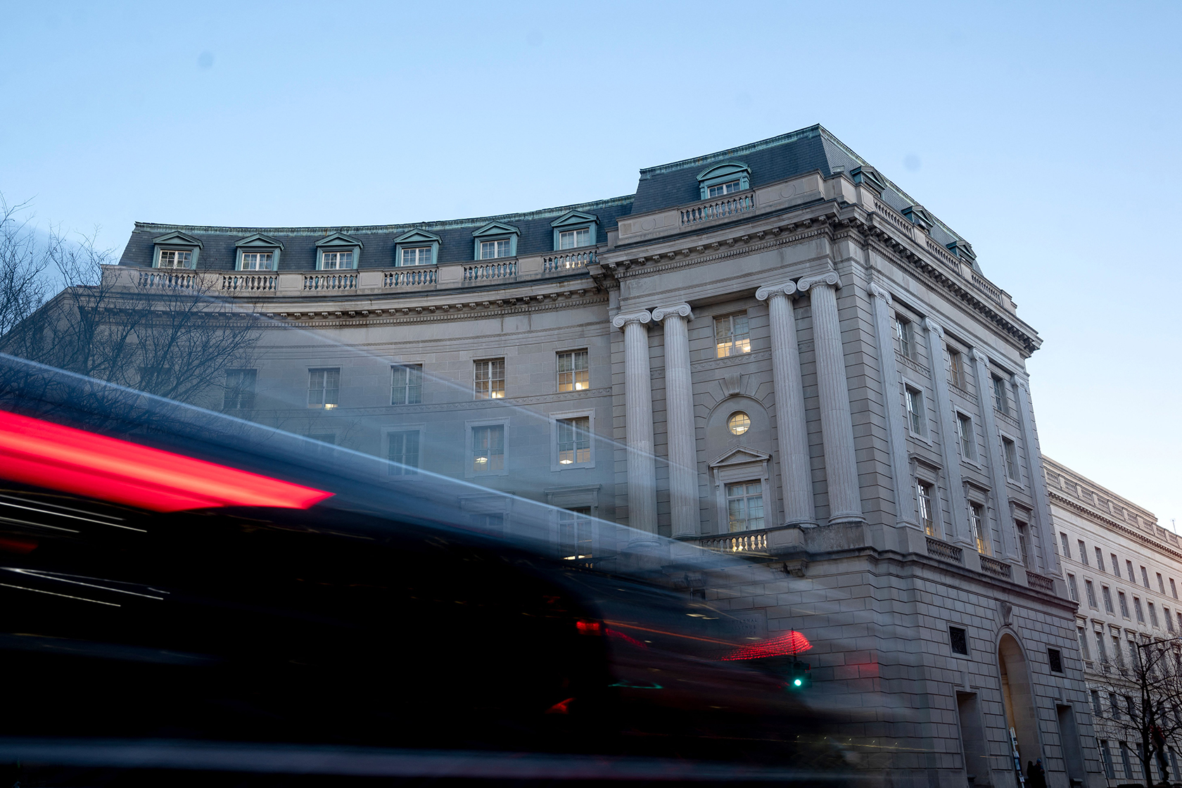 Exterior of IRS building