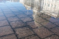 Capitol reflected in water