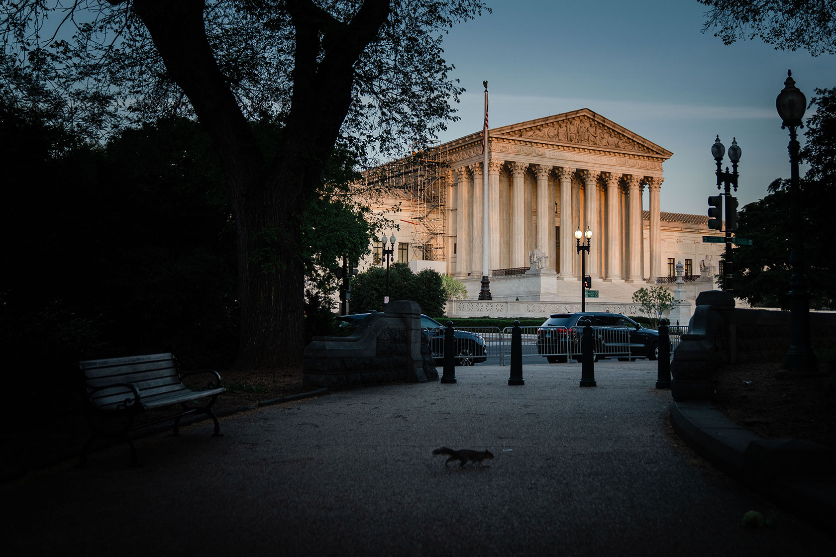 The U.S. Supreme Court building is pictured.