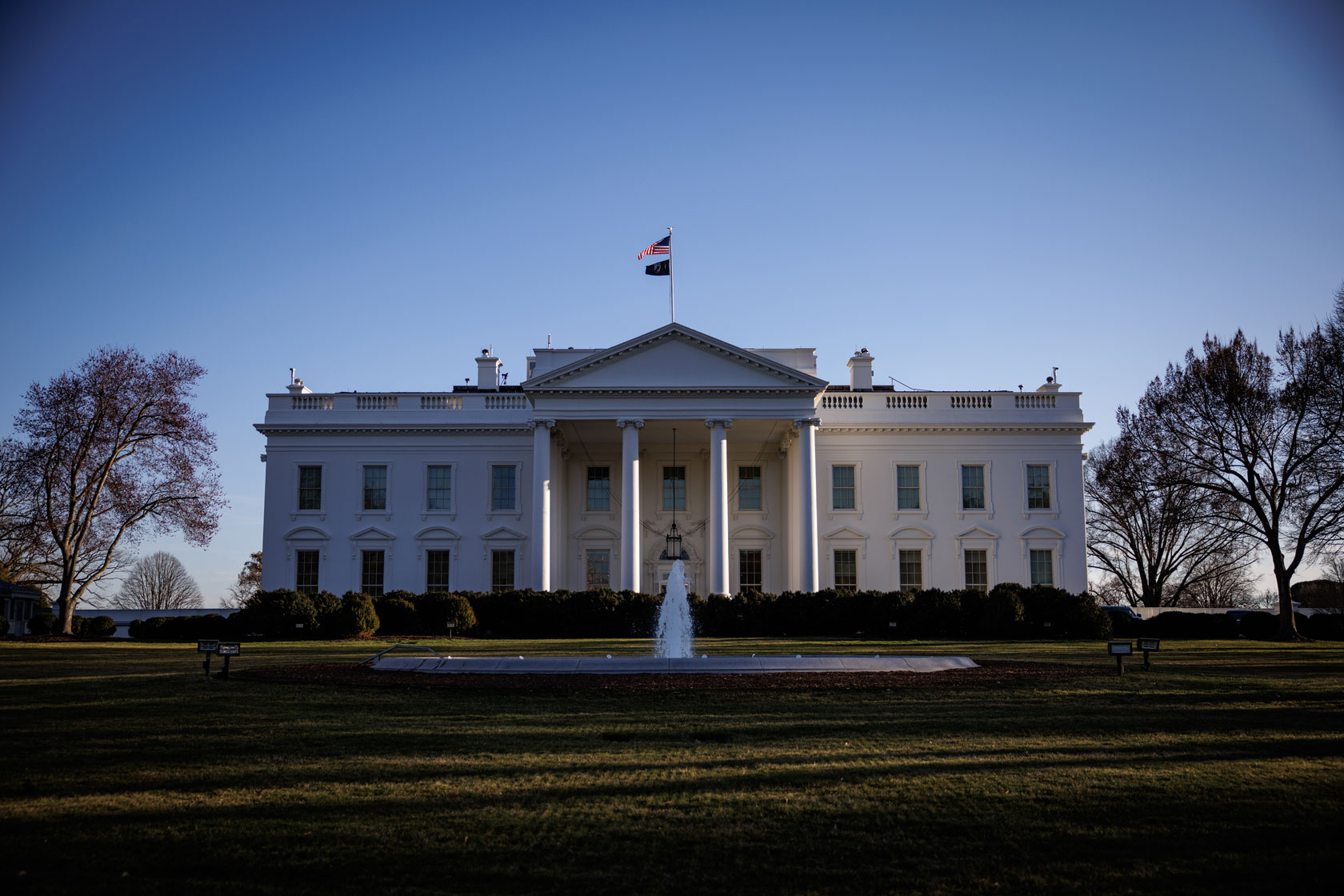 The White House is seen on March 9, 2025, Washington, D.C.