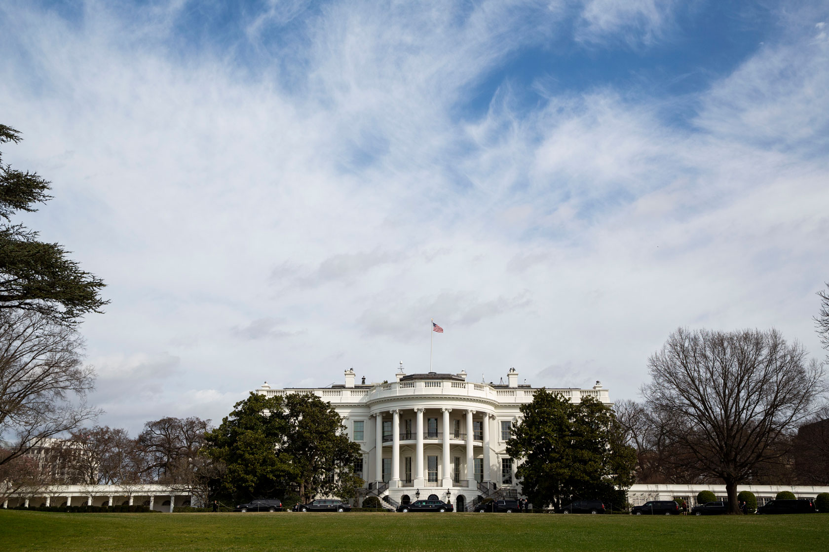 A view of the White House in Washington, D.C.