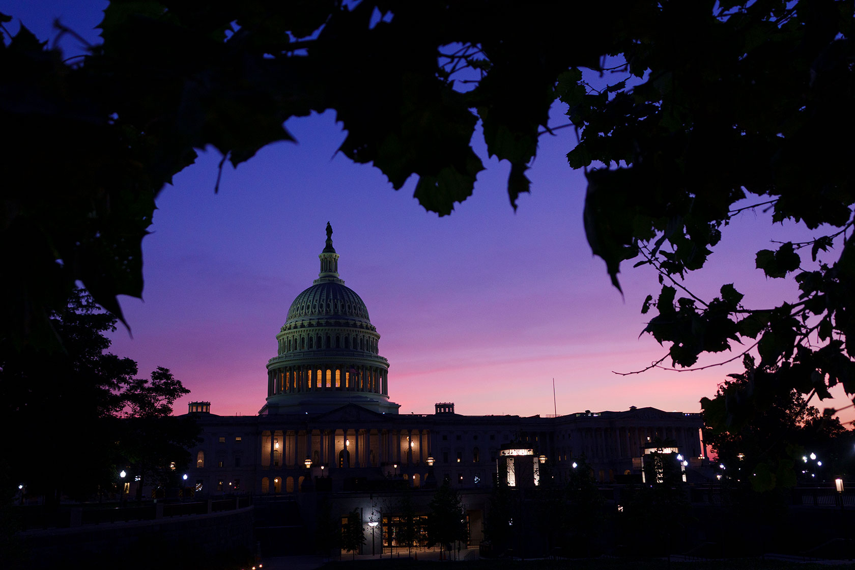 Capitol Building at dusk