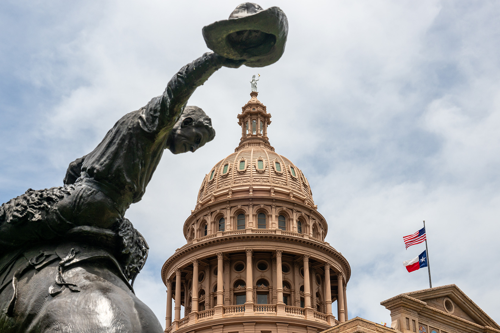 The Texas Capitol in Austin is pictured.