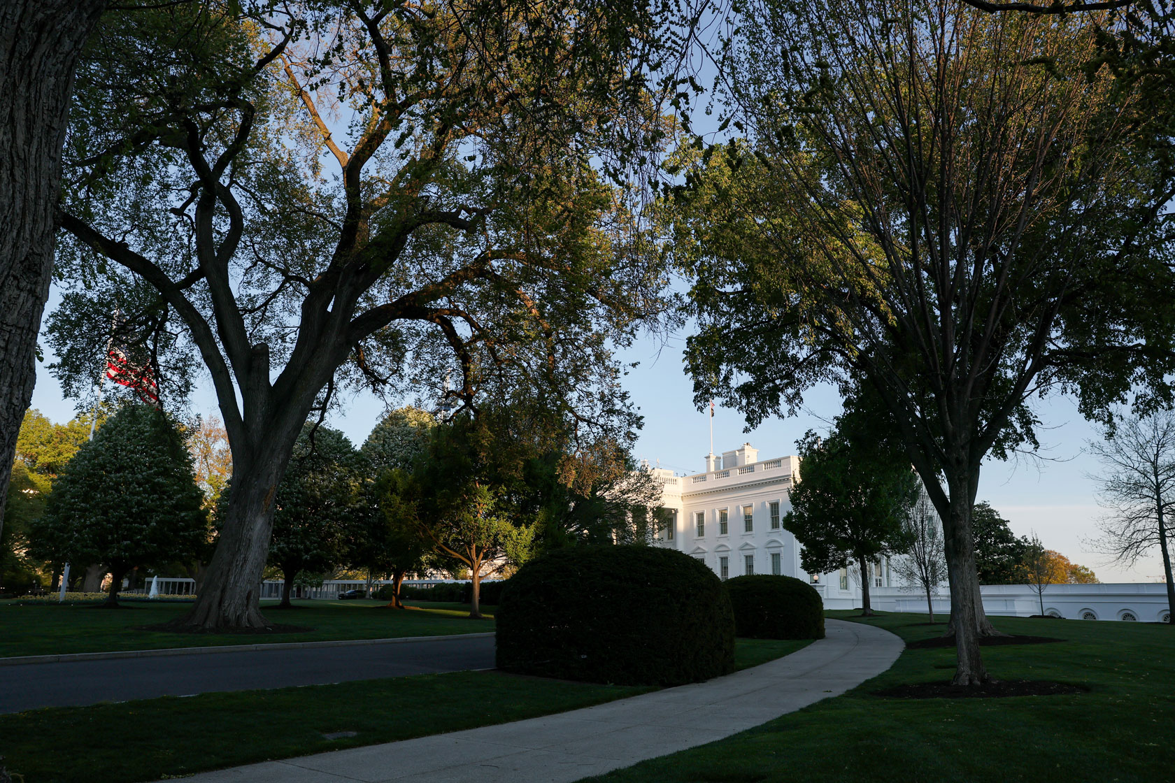The White House is seen in Washington, D.C.