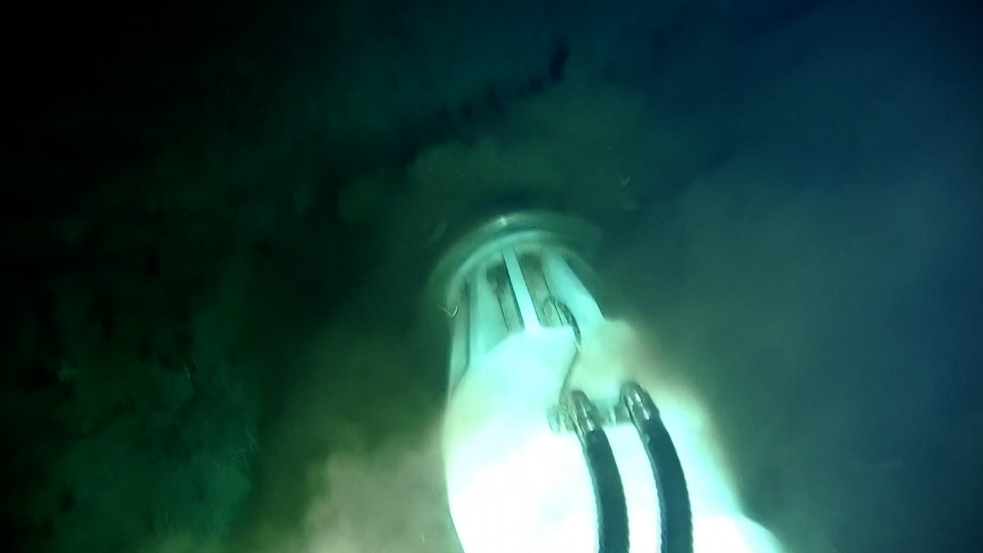 A deep-sea mining tool used for resource extraction.